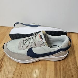 Nike Waffle Debut Light Silver Valerian Blue Sneaker DH9523-005‎ Women’s Size 10